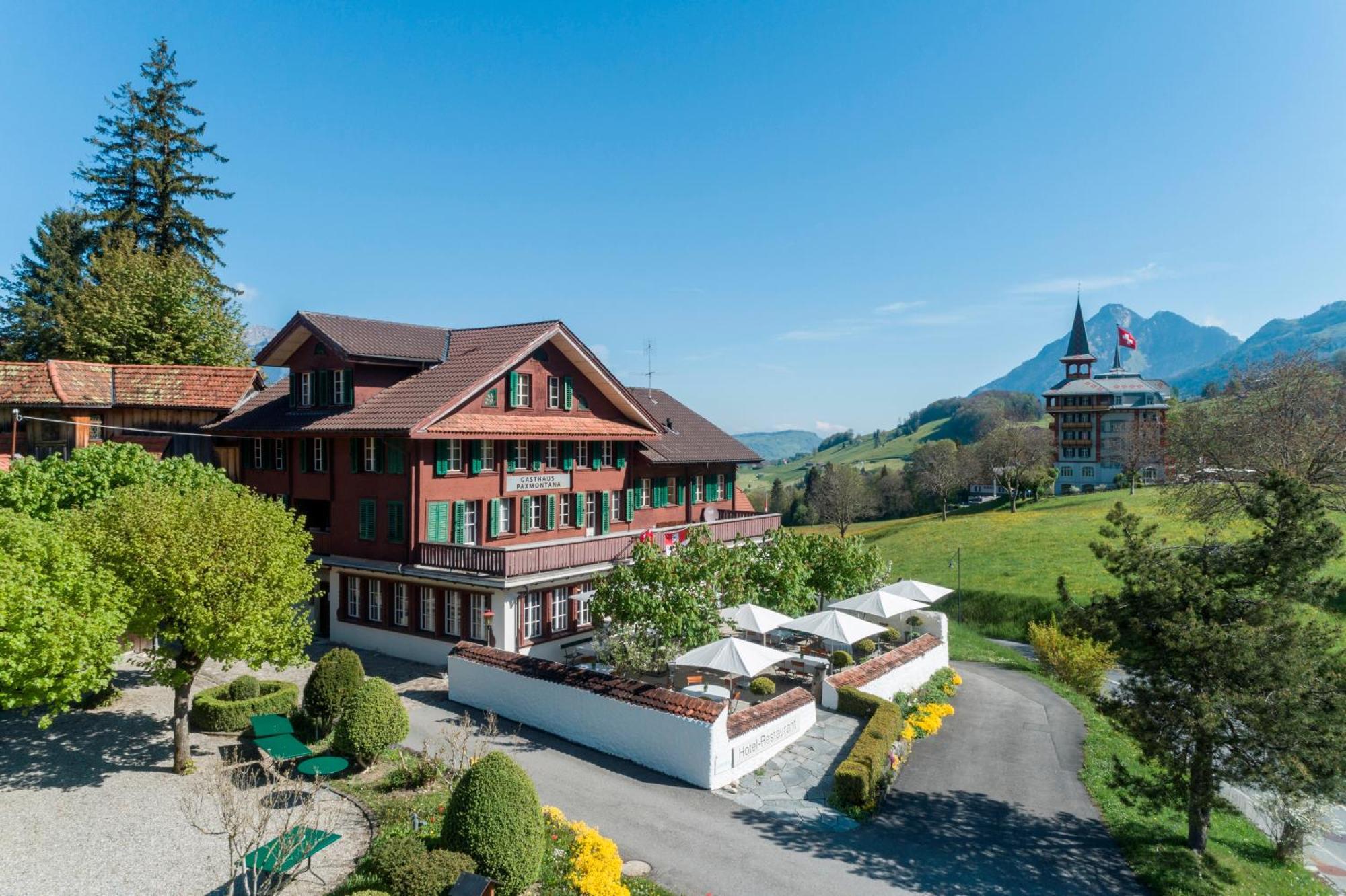 Gasthaus Paxmontana Sachseln Exterior foto